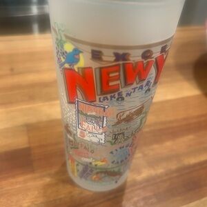 New York Themed Glass by catstudio